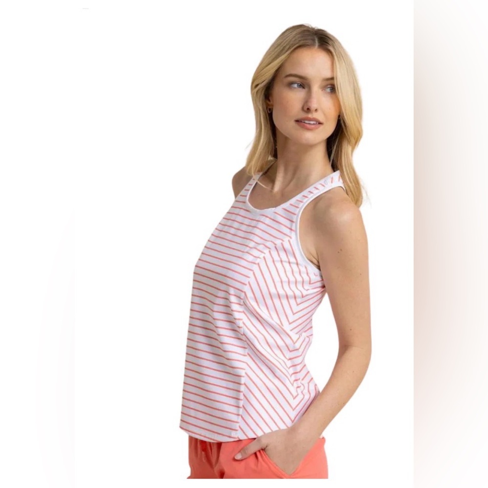 Southern Tide Myra Stripe Racerback Tank NWT - Picture 3 of 7